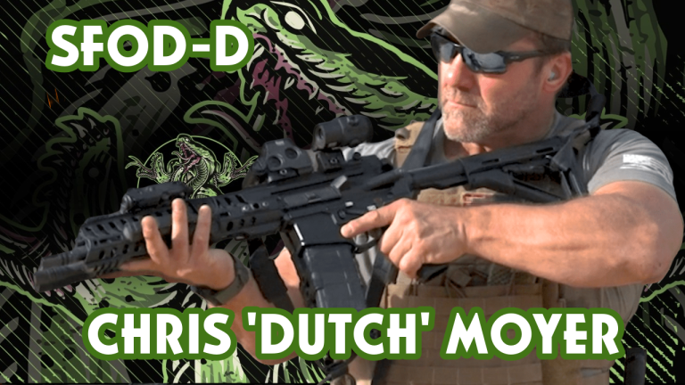 Dutch Moyer Delta Force Operator Having a Strong Mindset