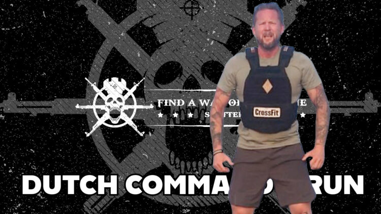 Mark Van Riele Dutch Commando, Achnacarry motivation run • Spotter Up